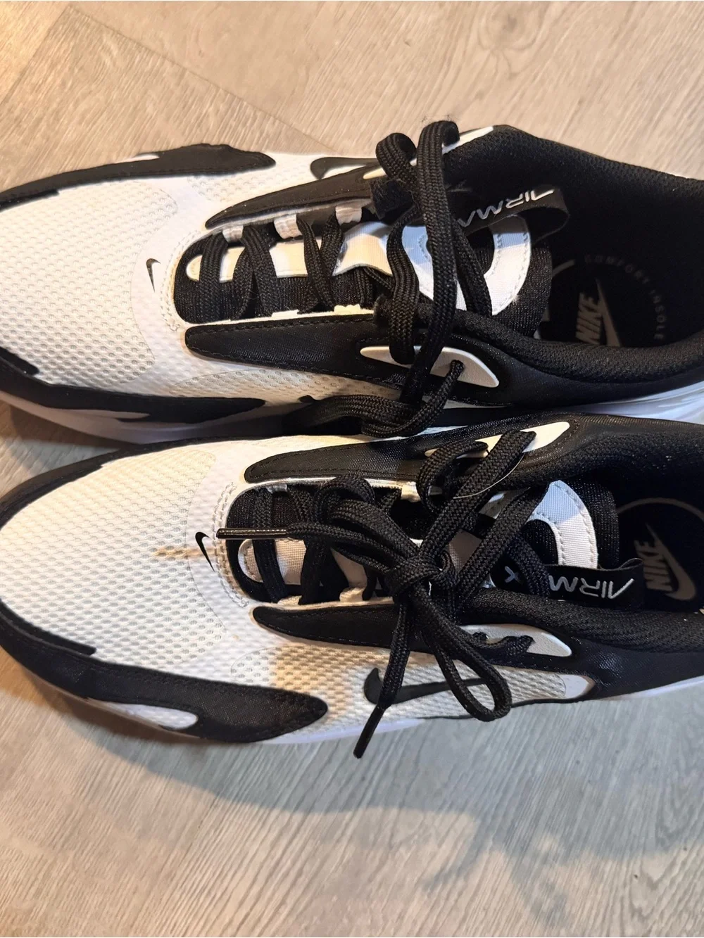 Nike Women’s  Black and White Athletic Sneakers